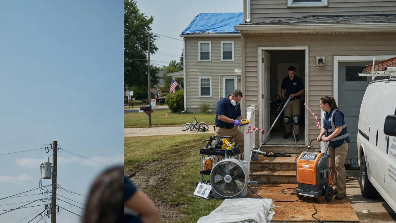 Water Damage Repair in Brown Deer, WI near me